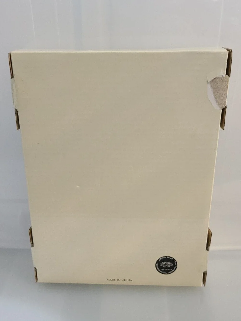 PARISIAN HOME CREAM SHABBY-CHIC -BAROQUE STYLE FRAME - 4'' X 6''- NWT